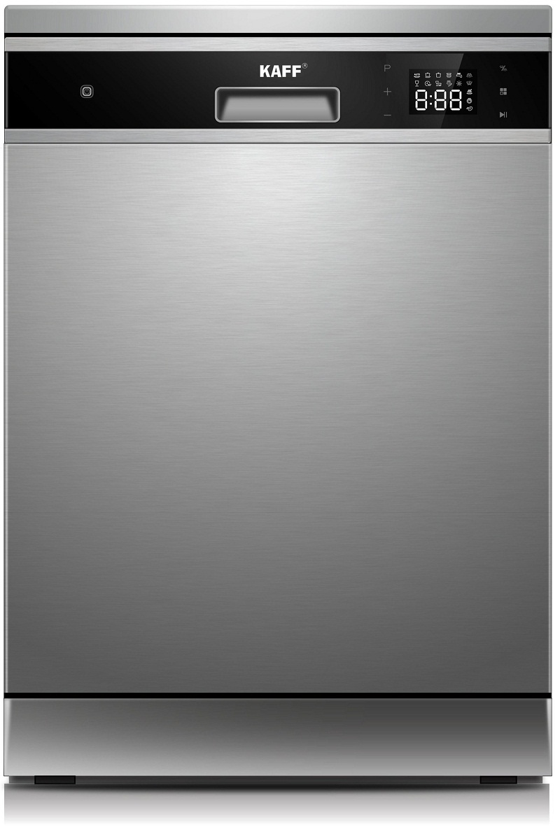 Máy rửa chén KAFF KF-S906TFT với khóa trẻ em, cảnh báo khi hết nước và khả năng chống tràn là giải pháp an toàn hoàn hảo cho gian bếp hiện đại 