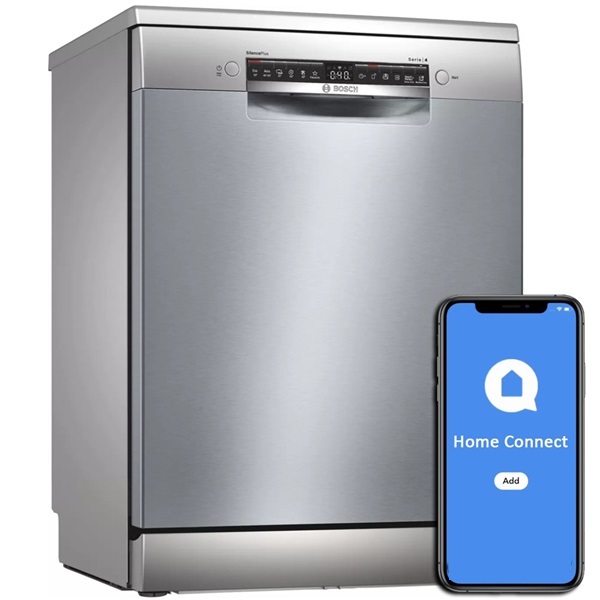 Tính năng HomeConnect giúp bạn điều khiển máy từ xa dễ dàng