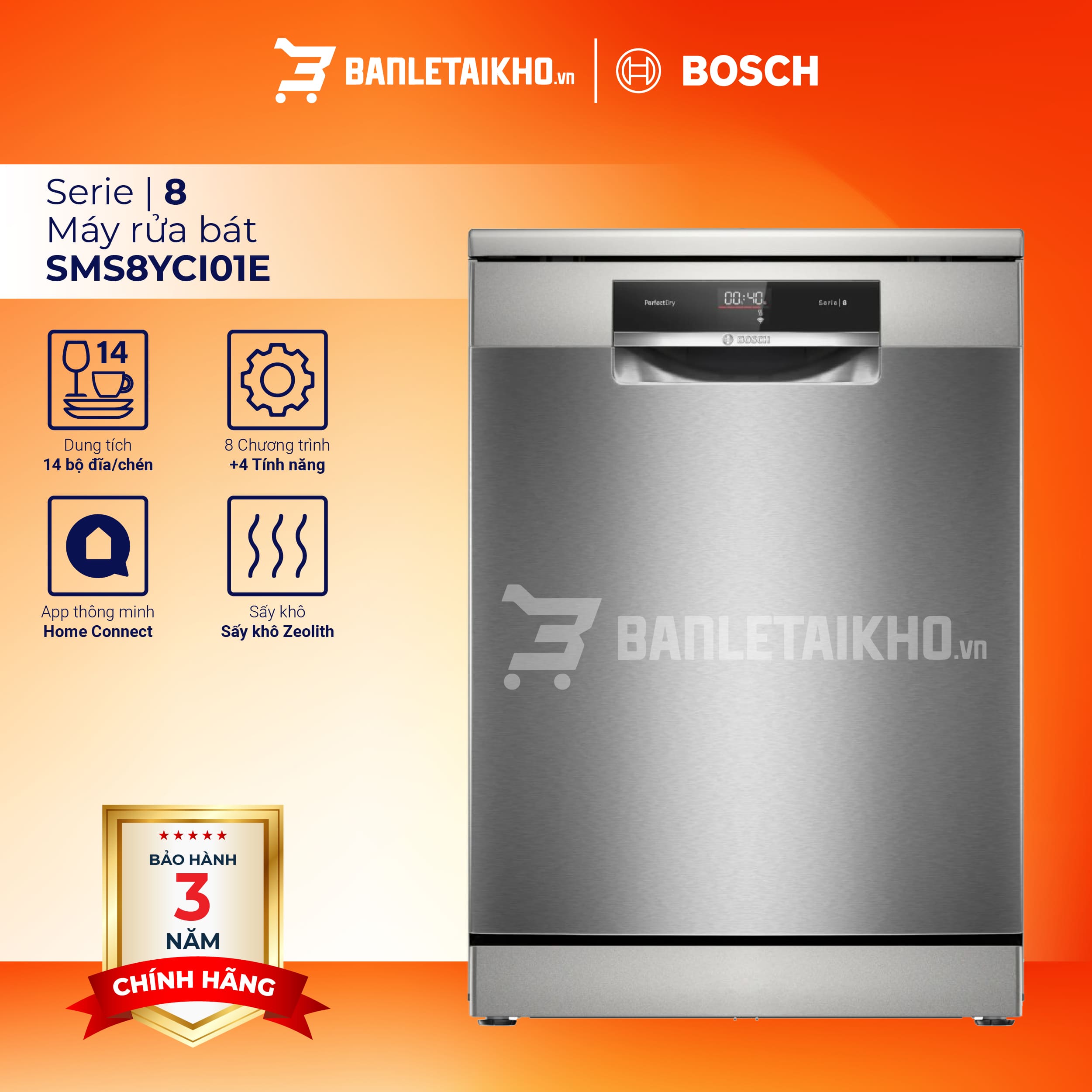 máy rửa bát bosch sms8yci01e