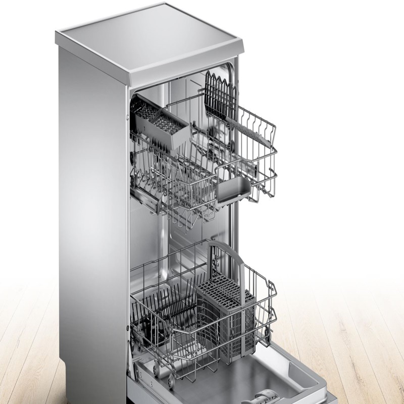 Hiệu suất làm sạch vượt trội và động cơ mạnh mẽ loại bỏ mọi vết bẩn cứng đầu, trả lại cho bạn những bộ bát đĩa sáng bóng