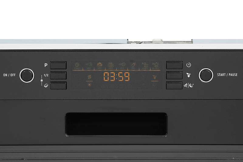 Máy rửa chén bán âm toàn phần Hafele HDW-HI60B 533.23.210 có thiết kế màn hình điều khiển thông minh