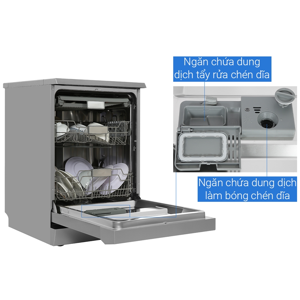 Máy rửa chén độc lập Hafele HDW-F60E (538.21.200) sở hữu công nghệ tiết kiệm nước