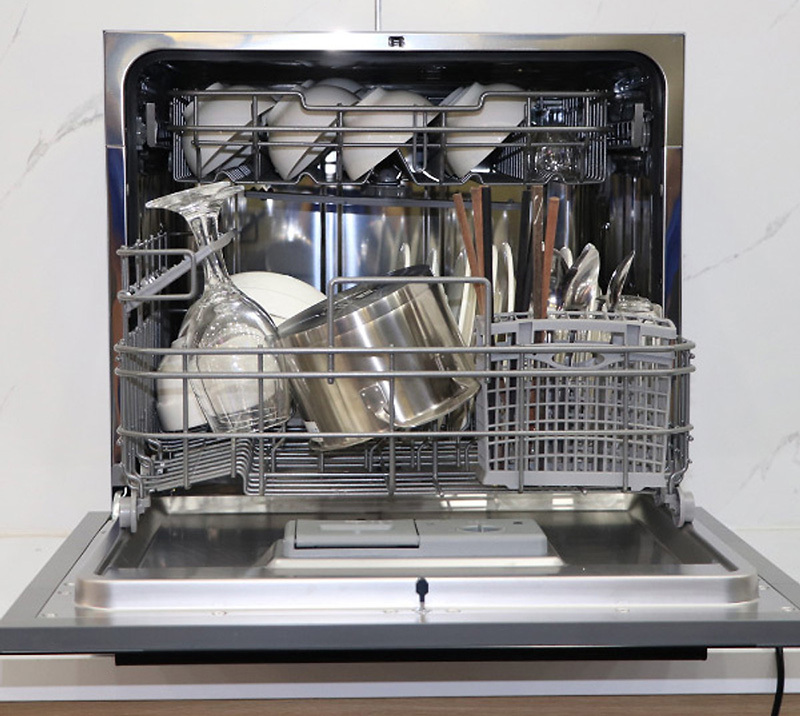 Máy Rửa Chén Mini 8 Bộ Ecalite EDW-UF6080BL