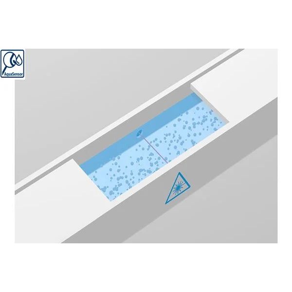 Cảm biến quang học Aquasensor giúp phân tích độ bẩn và dầu mỡ trong nước để điều chỉnh lượng nước và chất tẩy rửa