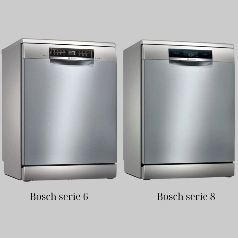 Điểm khác biệt giữa máy rửa bát Bosch serie 6 và 4