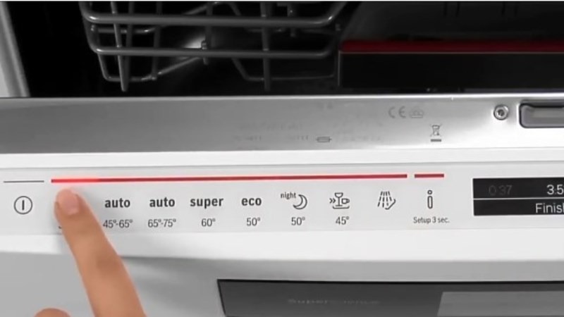 Cách tắt chương trình rửa