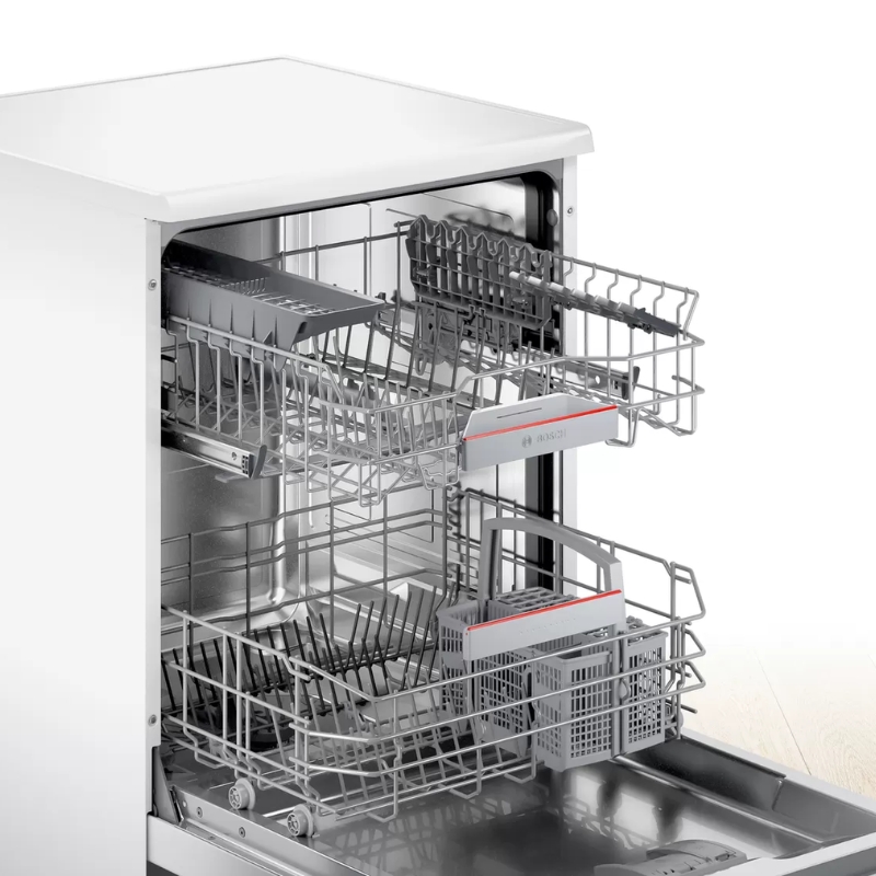 Máy rửa bát Bosch serie 4 sở hữu thiết kế Châu Âu tinh tế, kiểu dáng gọn gàng