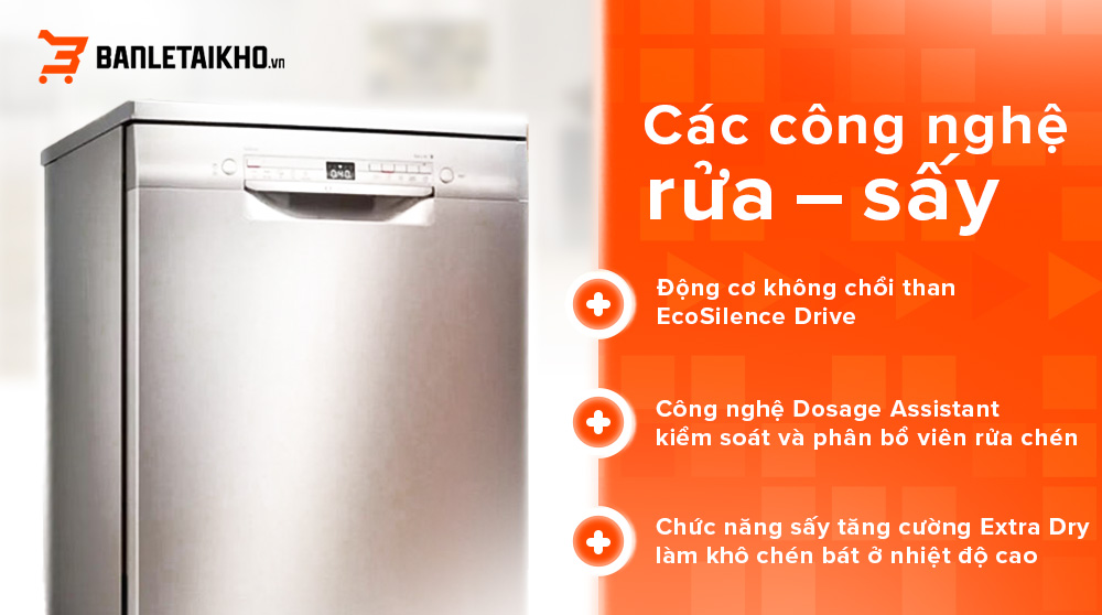 Cơ chế và công nghệ tẩy rửa hiện đại, nhanh chóng