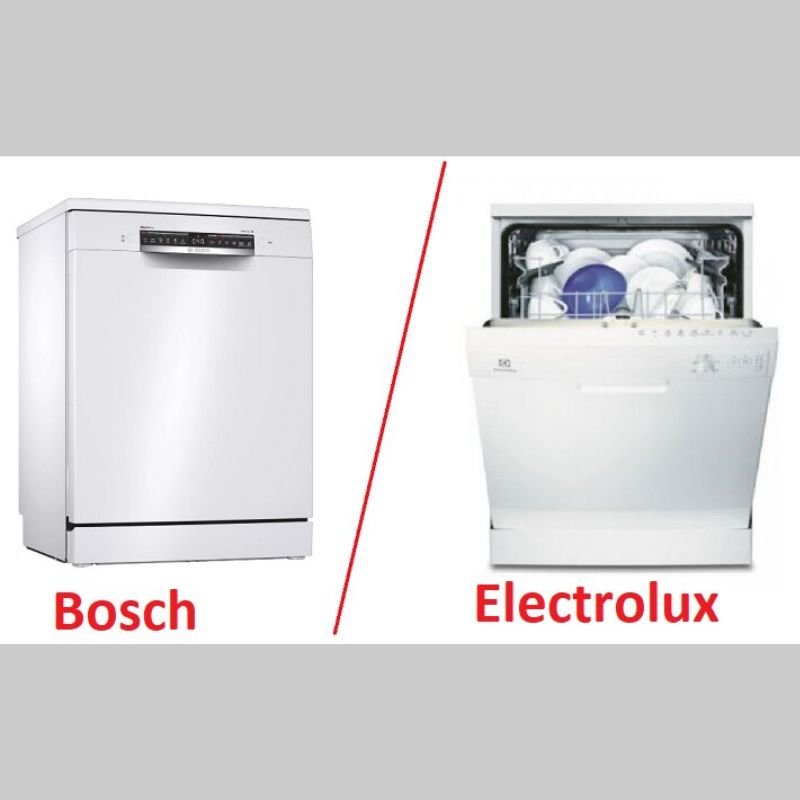 nên mua máy rửa chén bosch hay electrolux
