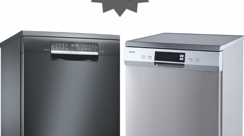 so sánh máy rửa bát bosch và hafele