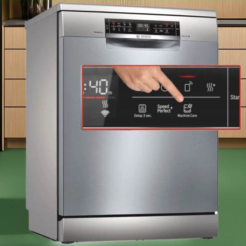 vệ sinh máy rửa bát bosch