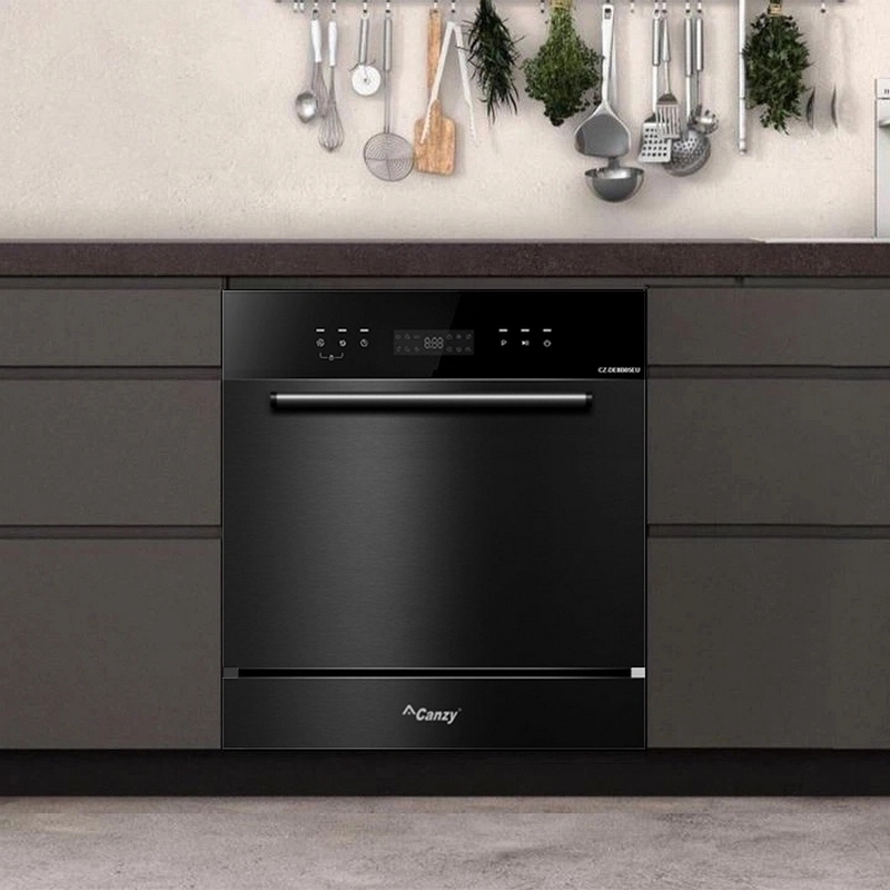 Máy rửa bát độc lập Canzy CZ DW11GB 11 Bộ sở hữu thiết kế đứng độc lập với dung tích lớn