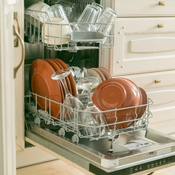 Chương trình rửa tự động với nhiệt độ phù hợp