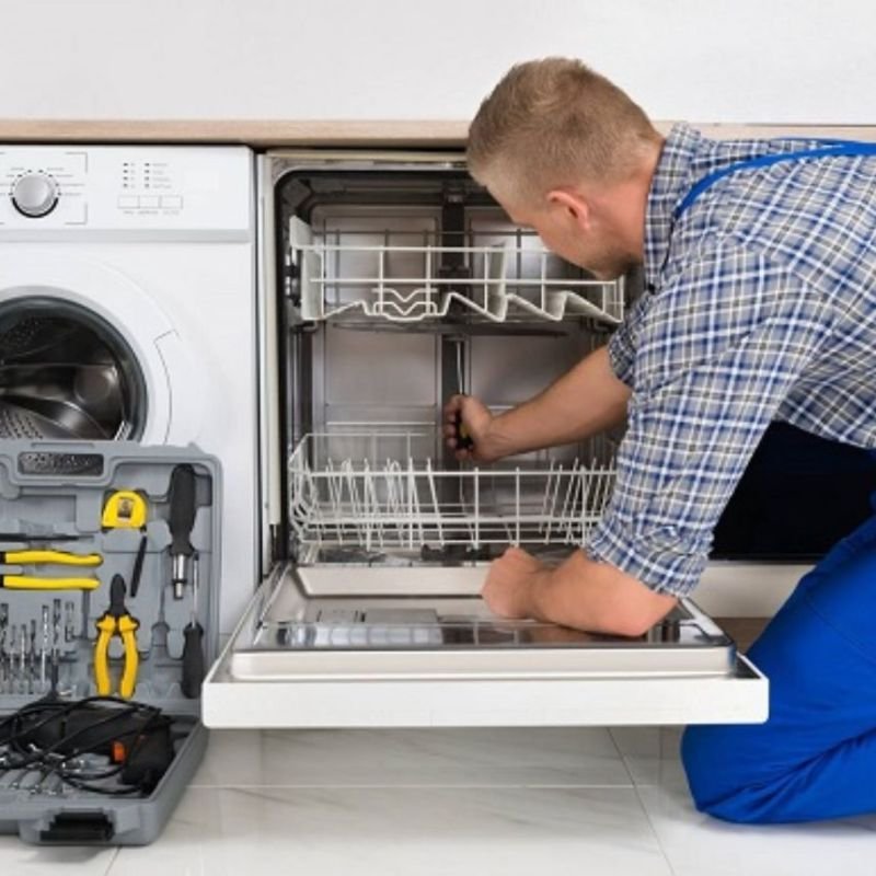 lắp đặt máy rửa chén electrolux