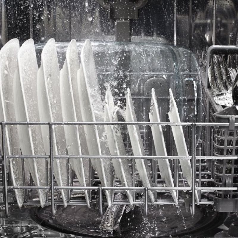 máy rửa bát có sạch không