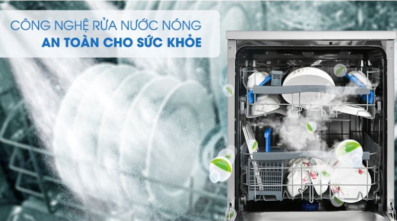 máy rửa bát có sạch không