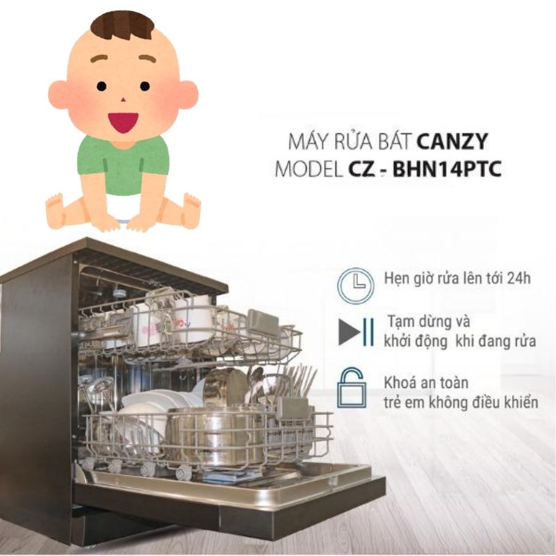 Nhiều tính năng an toàn khi sử dụng