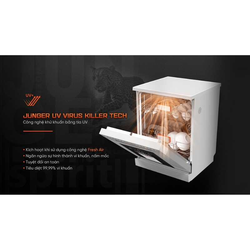 Junger UV Virus Killer Tech tiêu diệt 99,9% vi khuẩn