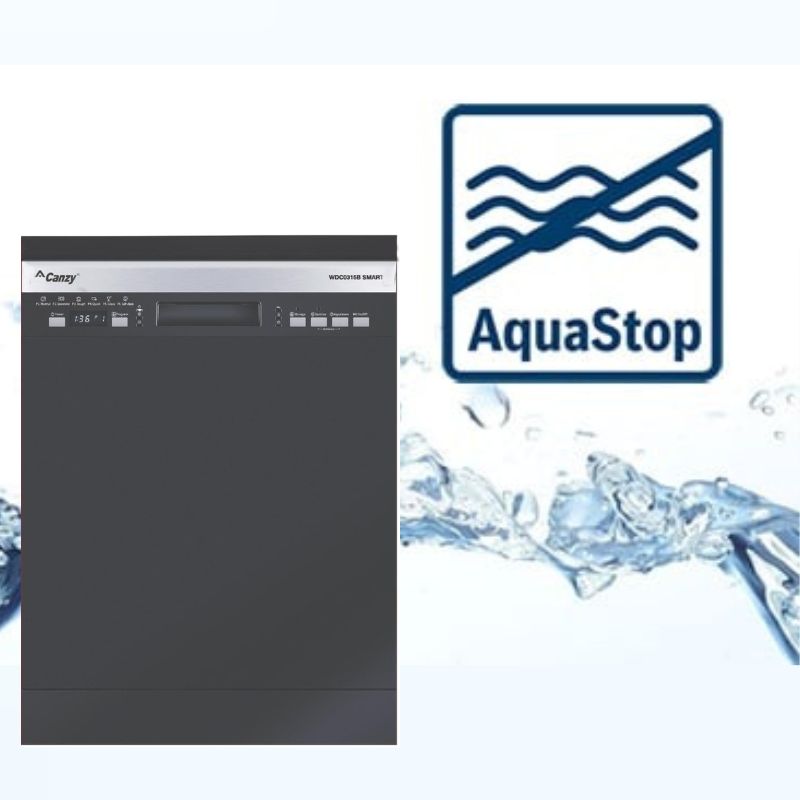 Chế độ chống tràn Aqua Stop cho máy hoạt động an toàn