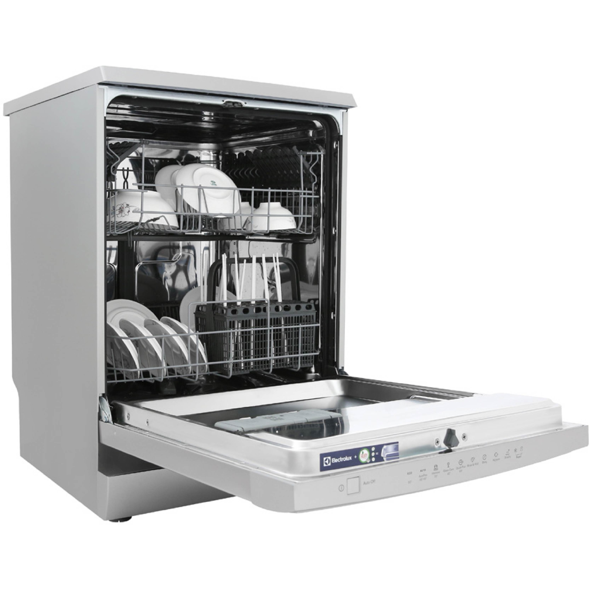 Máy rửa chén Electrolux được làm từ thép không gỉ cao cấp có độ bền cao