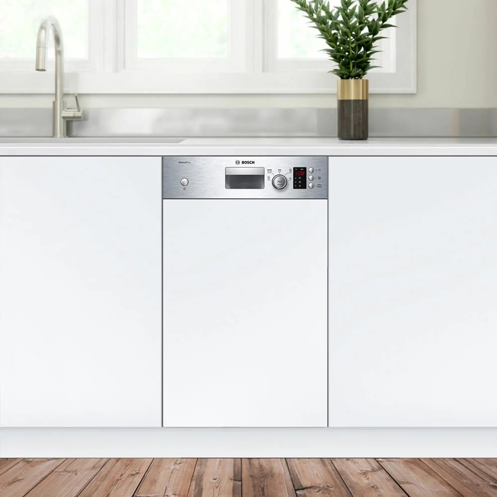 Máy rửa bát Bosch SPI50E95EU thiết kế bán âm tủ, hiện đại