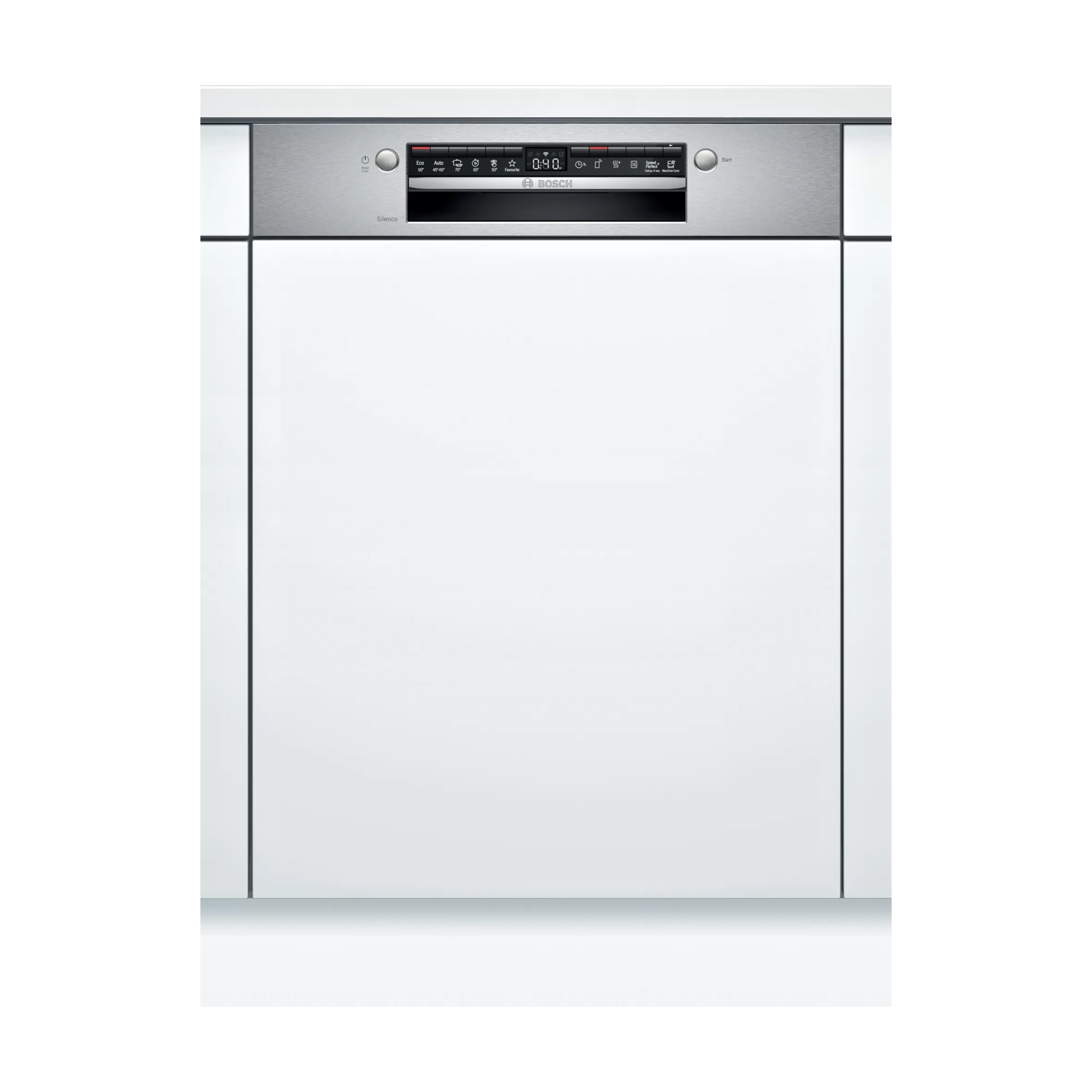 Bosch SMI4HVS33E là máy rửa bát bán âm, thiết kế tinh tế, tiết kiệm diện tích