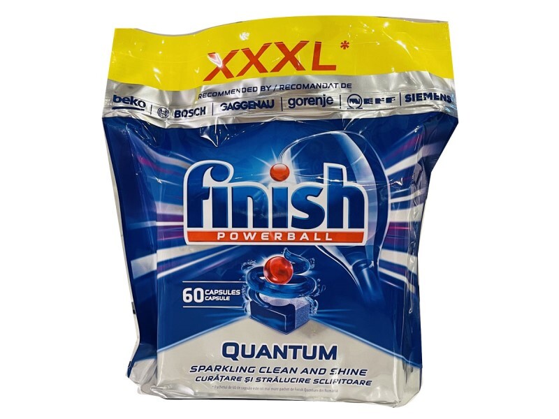 Finish Quantum All in 1 60 Viên là giải pháp tiết kiệm và tiện lợi cho máy rửa bát