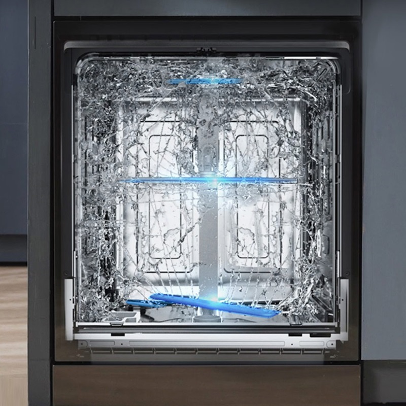 Hệ thống phun nước mạnh mẽ làm sạch chất bẩn hiệu quả trong quá trình rửa