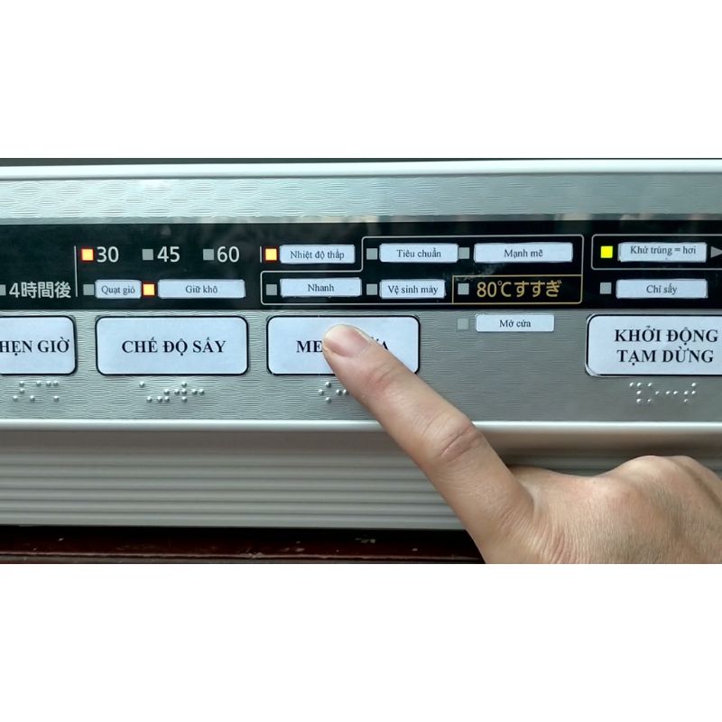 Lựa chọn chế độ rửa bát phù hợp