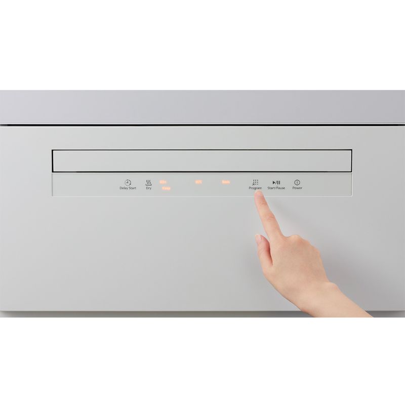 Nhấn chọn start để khởi chạy quá trình rửa bát