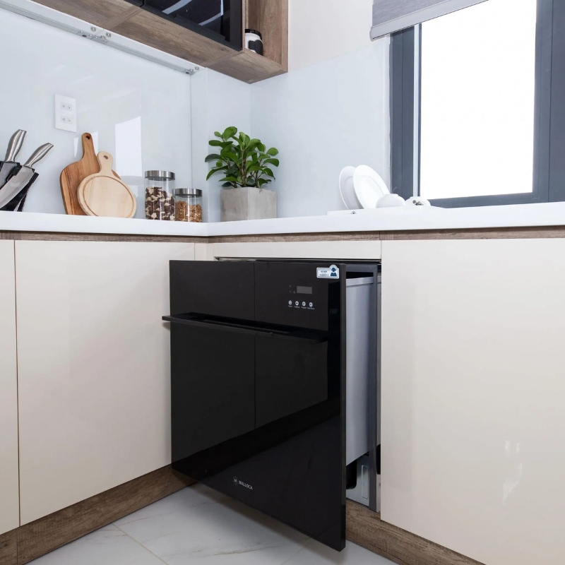 lắp đặt máy rửa bát