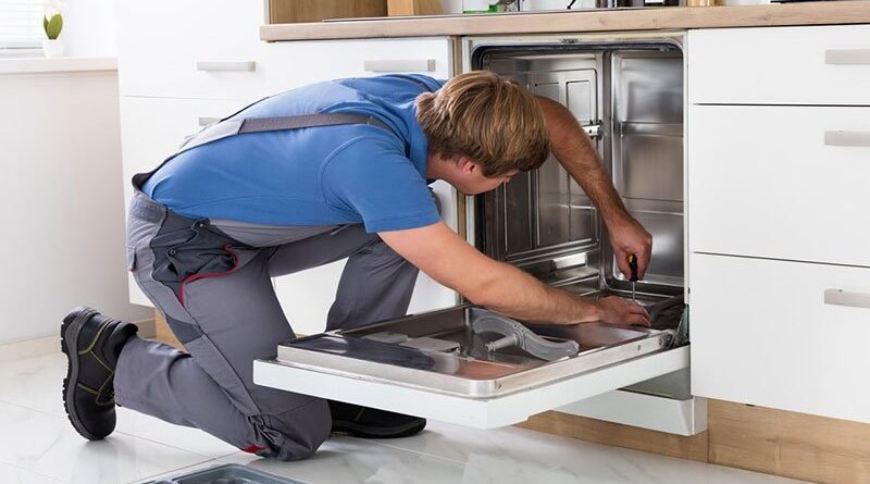 lắp đặt máy rửa bát