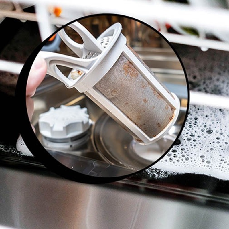 Đọng nước do bộ lọc bị tắc nghẽn