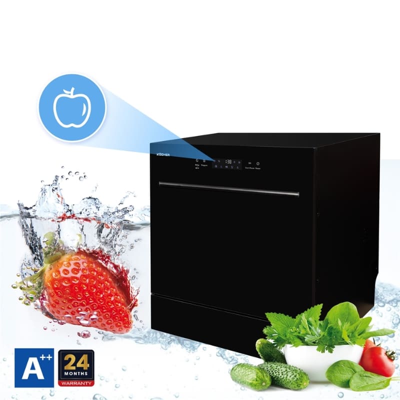 Máy rửa bát độc lập Kocher KDEU-8839 có chức năng rửa hoa quả tiện lợi