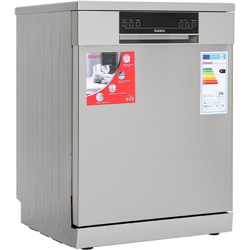 Máy rửa bát Galanz W60B1A401M-AE5(SS) có thiết kế sang trọng và bảng điều khiển cảm ứng