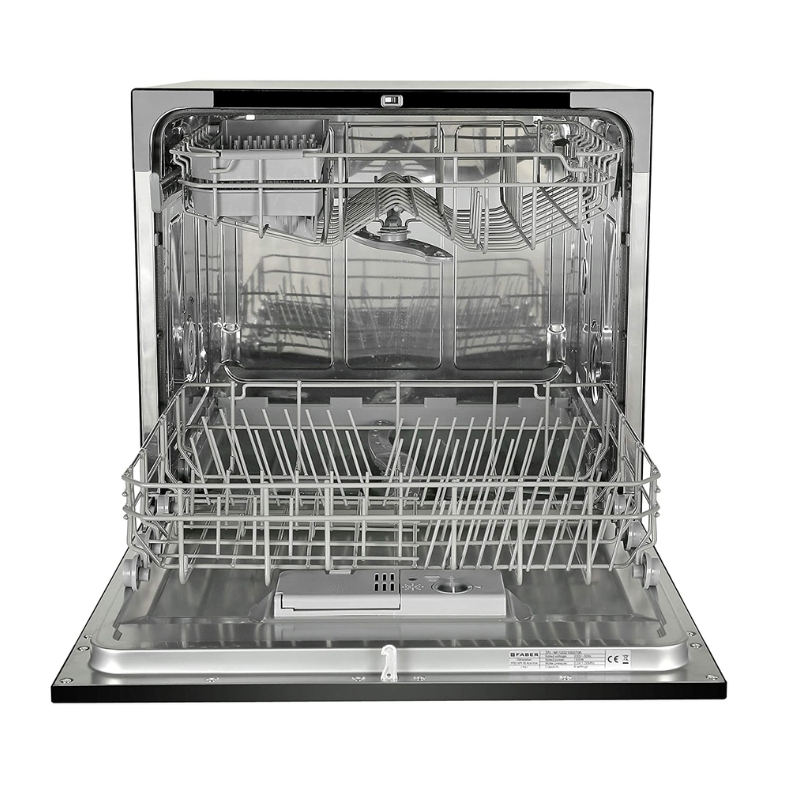 Máy rửa bát Kocher KDEU-8838 có thiết kế bên trong hai khay đựng rửa