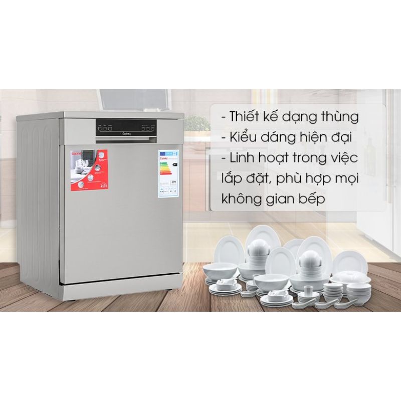 Máy rửa chén galanz có thiết kế hiện đại, sang trọng