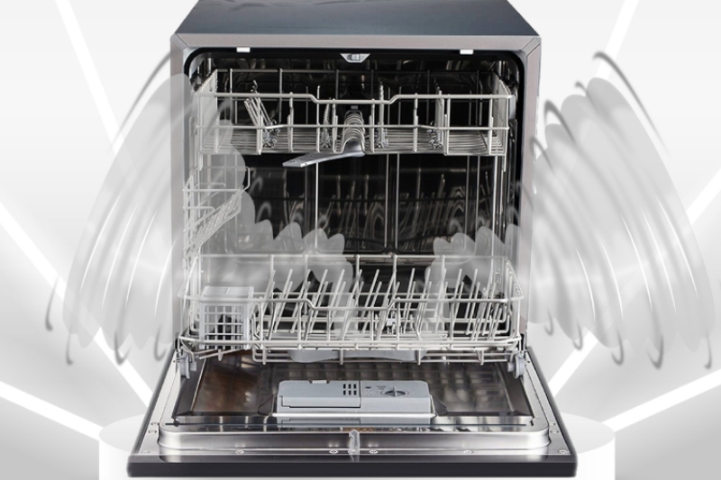 Máy rửa bát Junger có độ ồn cao gây khó chịu cho một số người