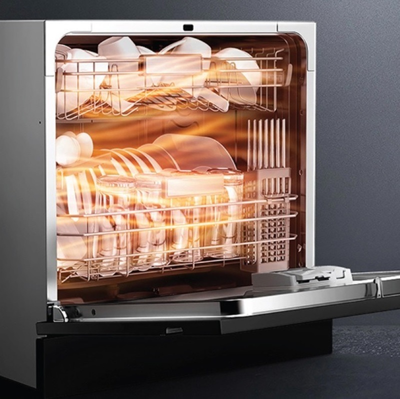 Bộ phận sấy trong máy rửa bát bị hỏng khiến hiệu quả sấy giảm sút