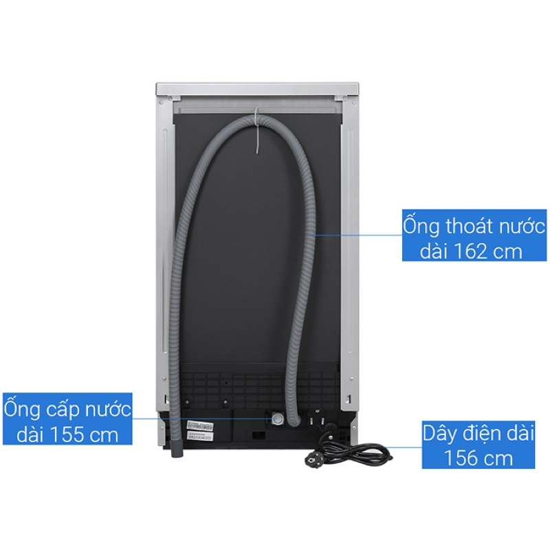 Máy rửa bát Galanz W45A3A401S-0E1(SS) có hệ thống chống tràn thông minh giúp bảo vệ ngôi nhà của bạn