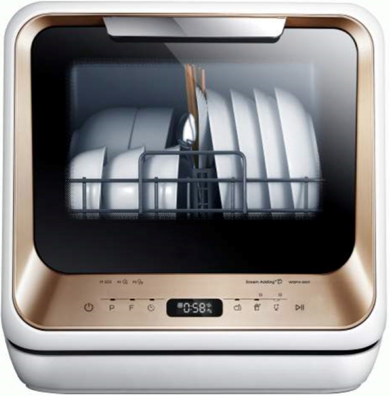 Máy rửa bát Galanz W45A3A401S-0E1(SS) có bảng điều khiển thông minh và dễ dàng sử dụng