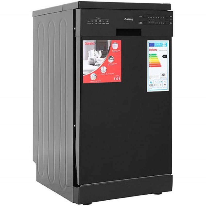 Máy rửa bát Độc lập Galanz W45A3A401S-0E1(B) có thiết kế hiện đại và nhỏ gọn, dễ dàng thay đổi vị trí