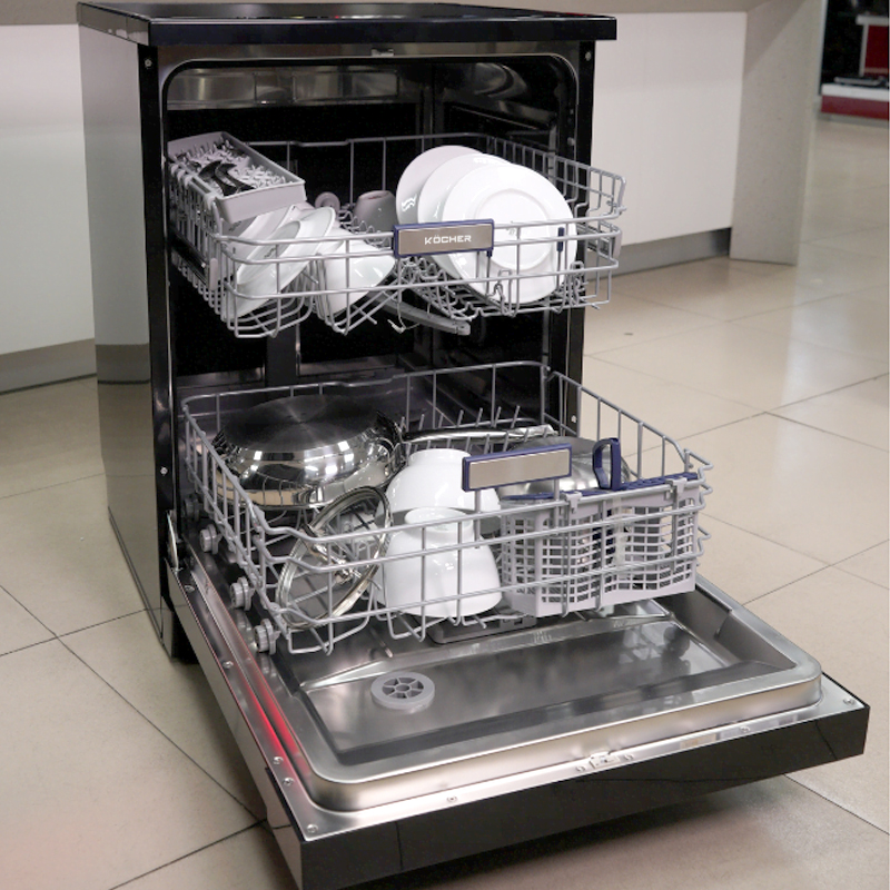 Các chương trình rửa thông minh được tích hợp trong máy rửa bát Kocher KDEU-8828BL SERIES 7