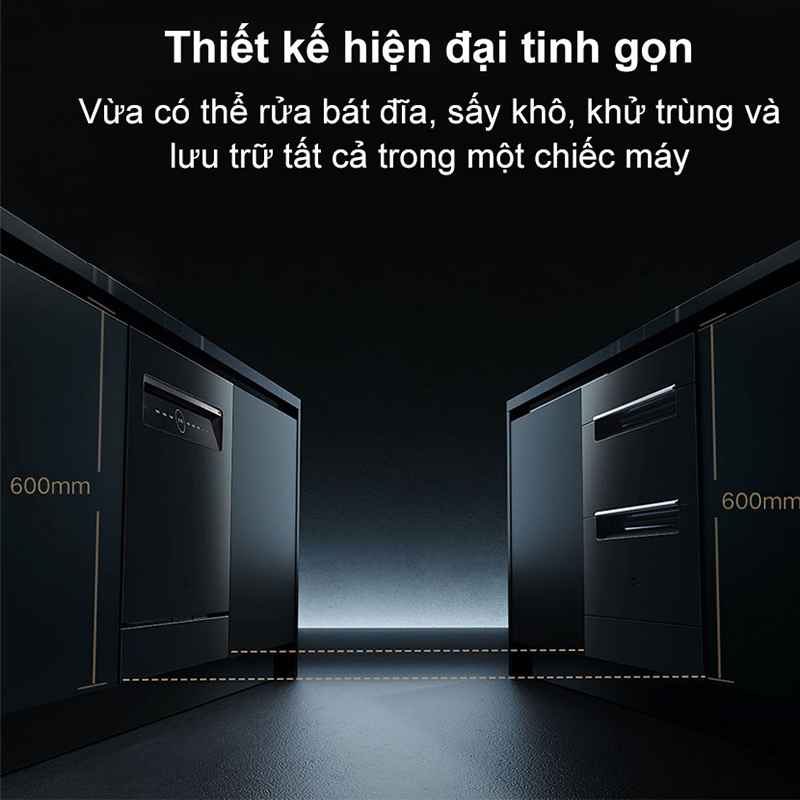 Máy Rửa Chén Âm Tủ/Độc Lập Xiaomi Mijia S1 12 bộ