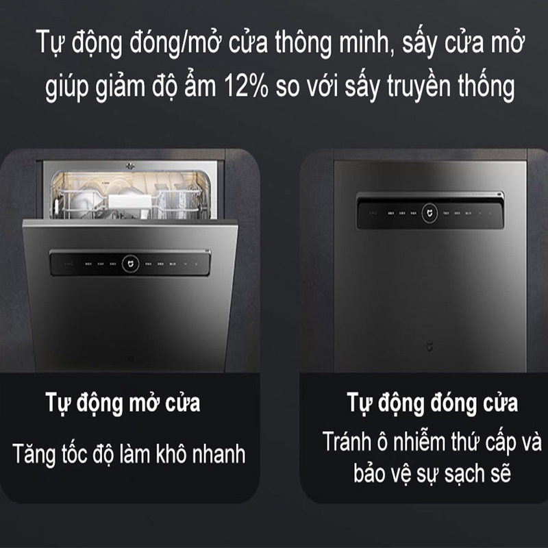Máy Rửa Chén Âm Tủ/Độc Lập Xiaomi Mijia S1 12 bộ