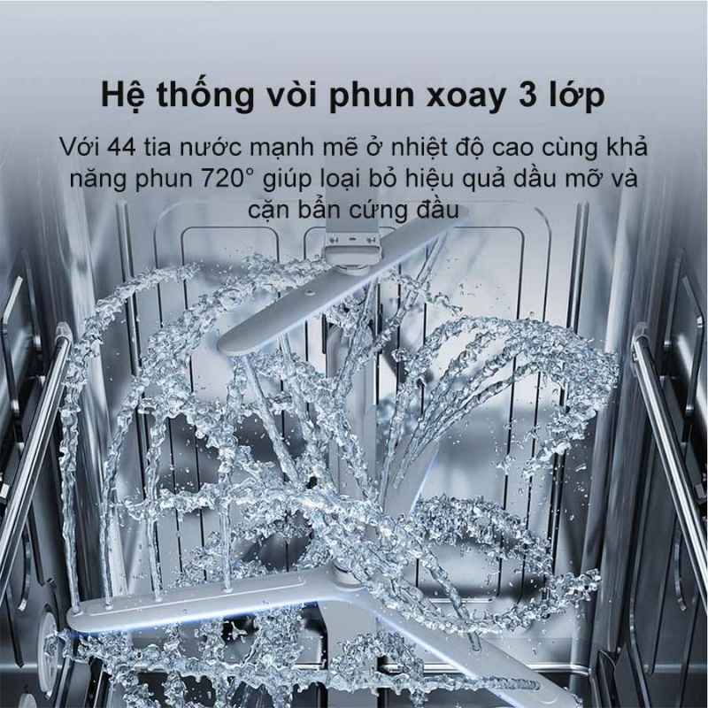 Máy Rửa Âm Tủ Lập Xiaomi Mijia N1 16 bộ