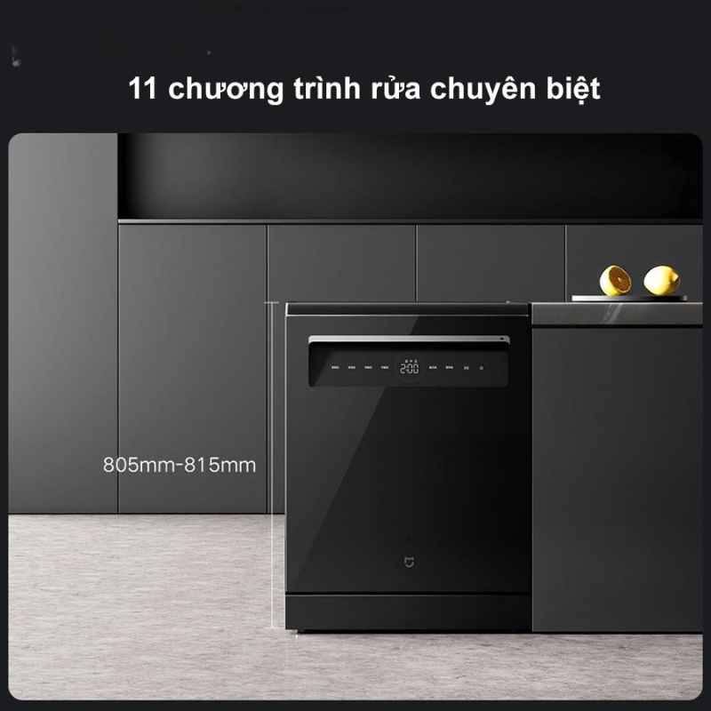 Máy Rửa Âm Tủ Lập Xiaomi Mijia N1 16 bộ