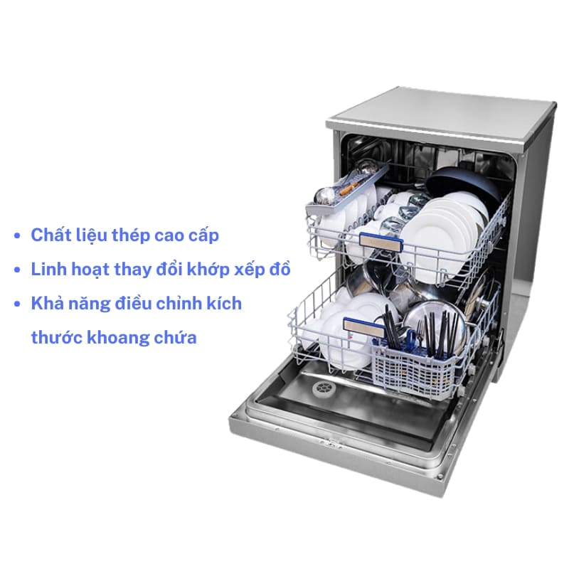 Máy rửa bát Độc Lập Fujishan FJVN12–S06TF 12 Bộ