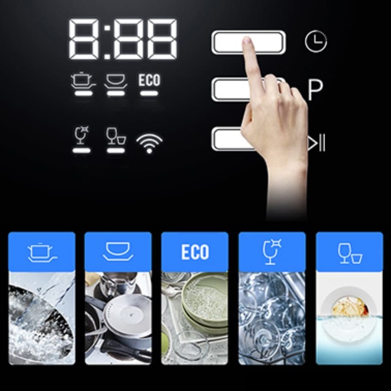 Máy rửa bát Độc Lập Fujishan FJVN12–S06TF 12 Bộ