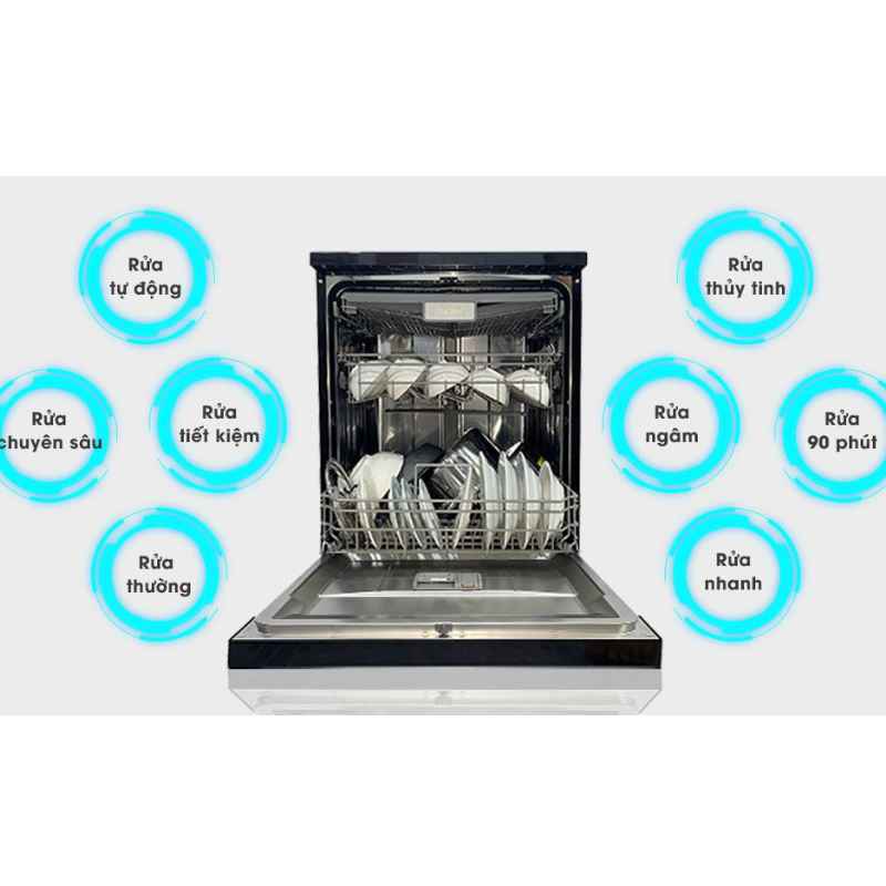 Máy rửa bát Độc Lập Fujishan FJVN15-S08AFB 15 Bộ
